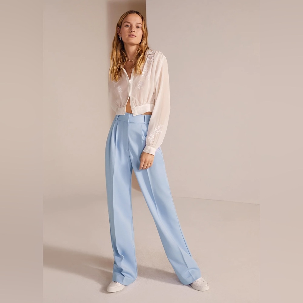 Favorite Daughter Favorite Pant Size 12 Light Blue